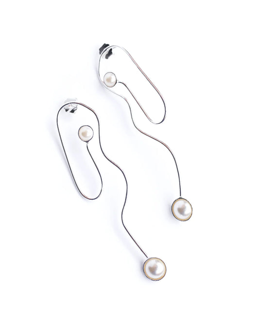 Aretes Afrodita Silver