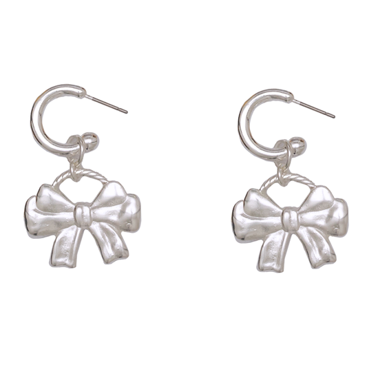 Aretes Silver Bows
