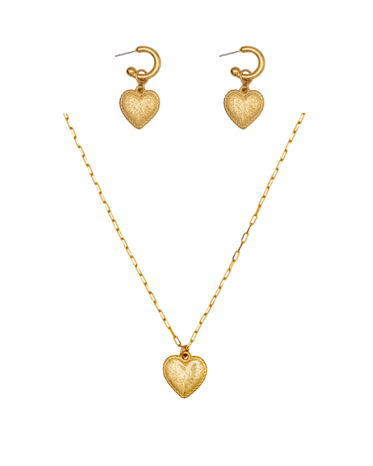 Set Secreto de Amor (Aretes + Collar)
