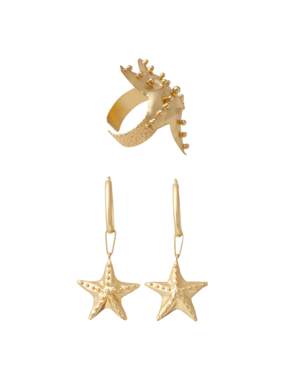 Set Amor Amar (Anillo + Aretes)