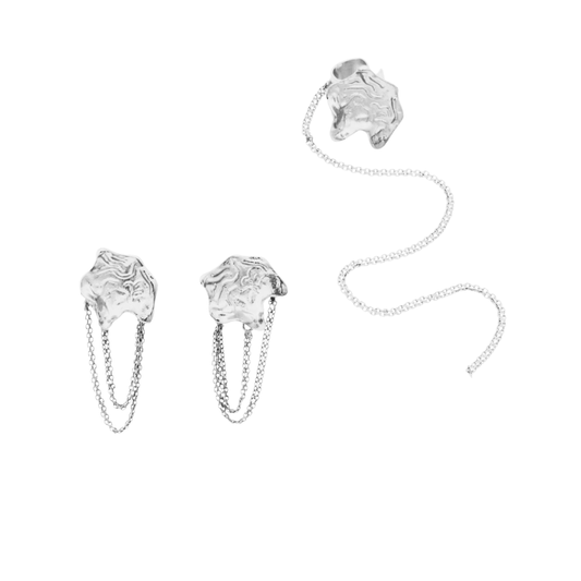 Set Renacer (Aretes + Earcuff)