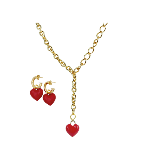 Set Latina (Aretes + Collar)