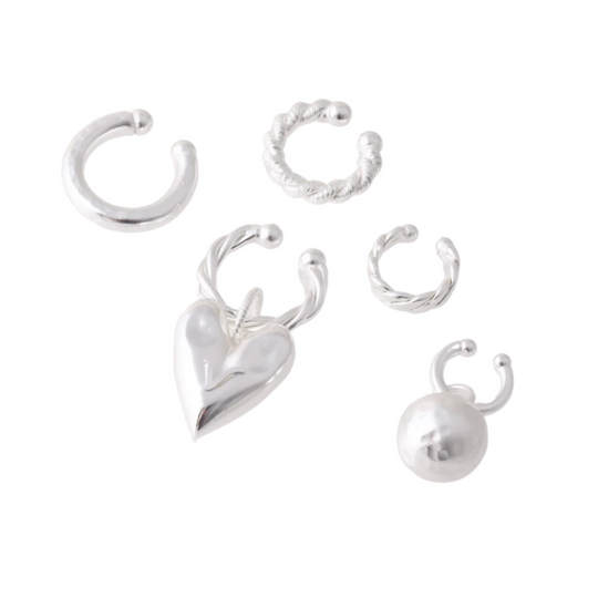 Earcuff Corazón profundo