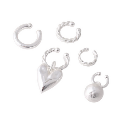 Earcuff Corazón profundo