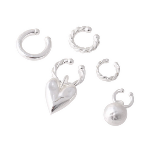 Earcuff Corazón profundo