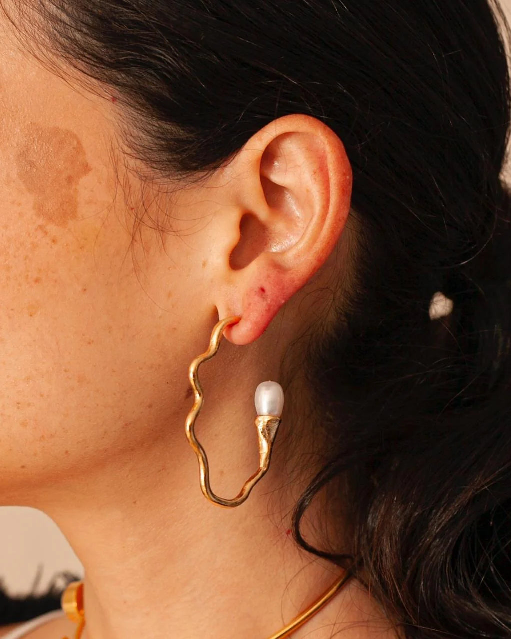 Aretes Hoops Silente