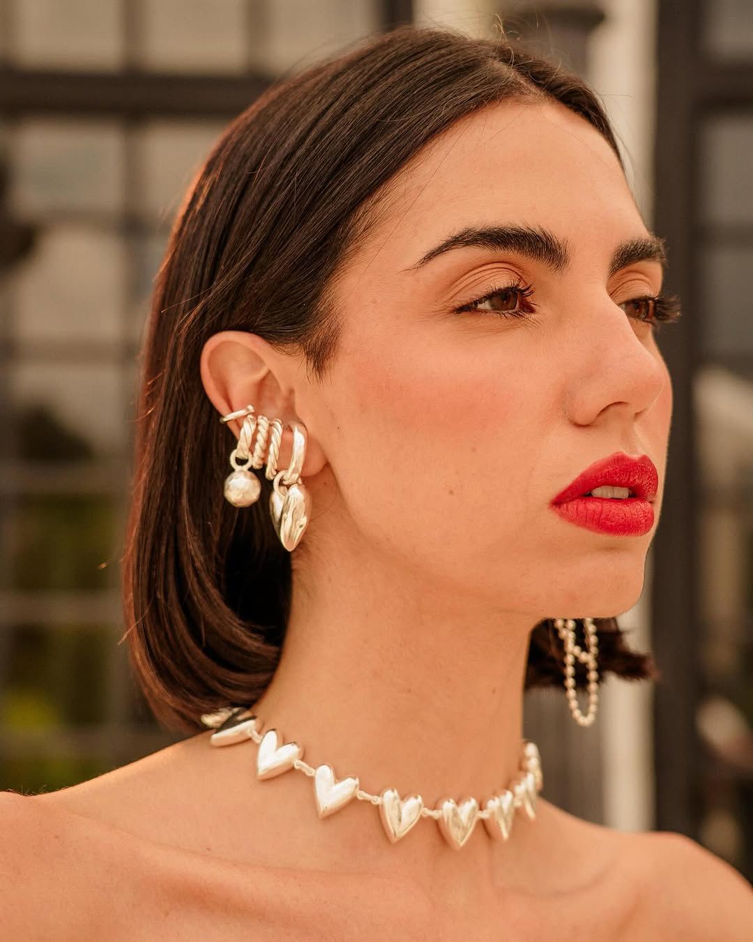 Earcuff Corazón profundo